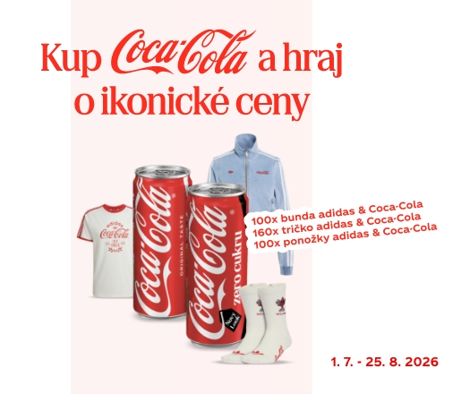 Hraj o ikonické ceny s produkty Coca-Cola