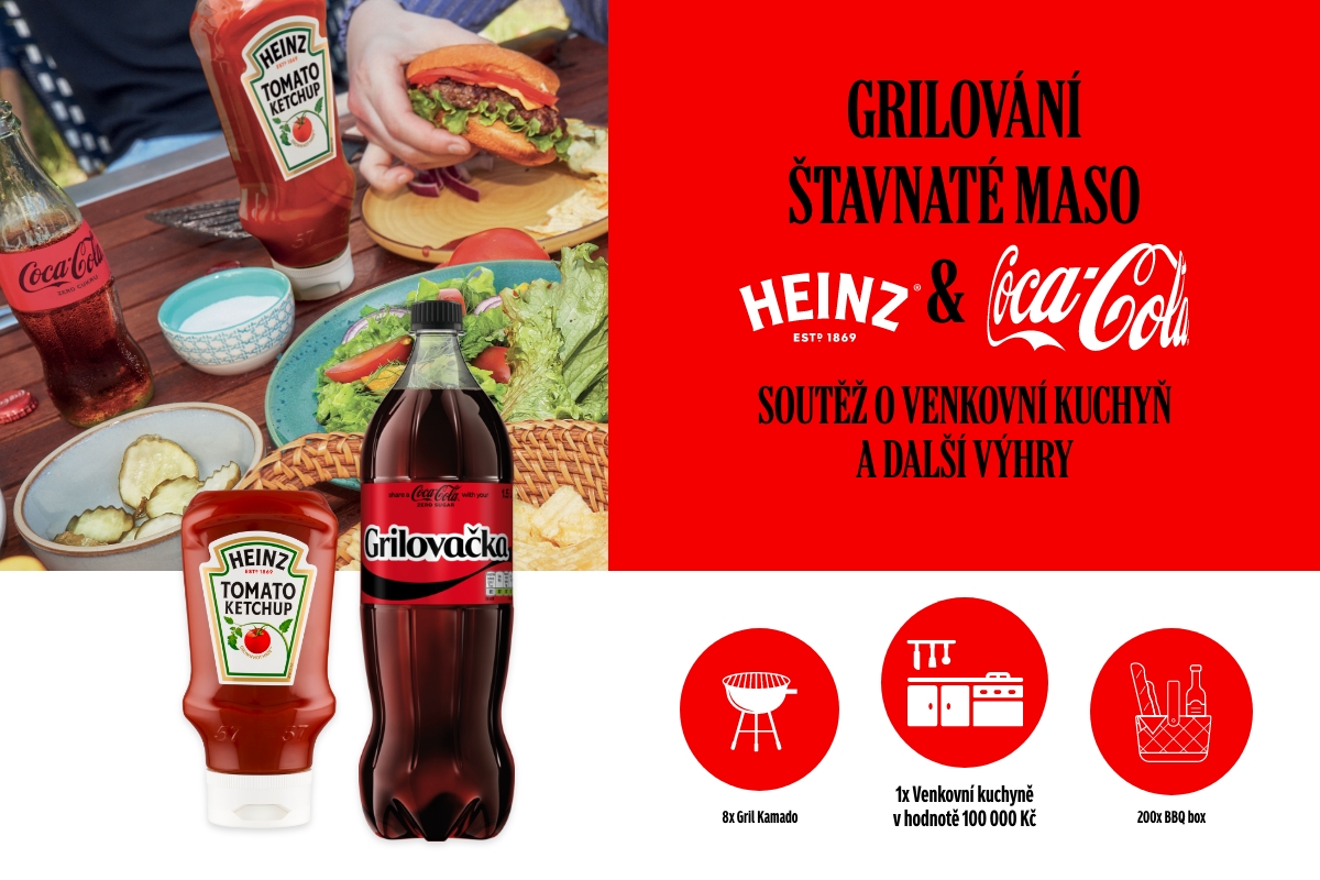 Hrajte o venkovní kuchyň s produkty Coca-Cola