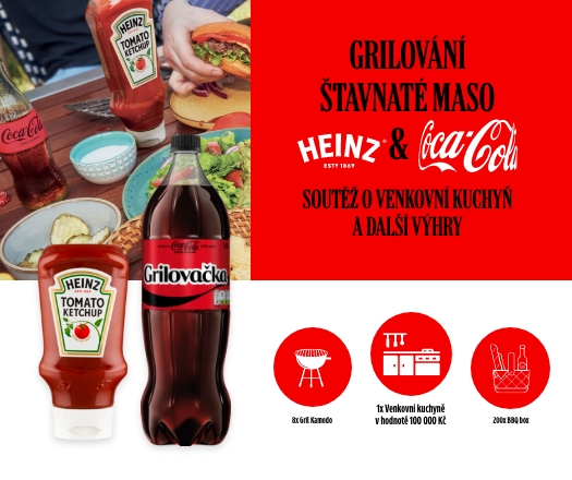 Hrajte o venkovní kuchyň s produkty Coca-Cola