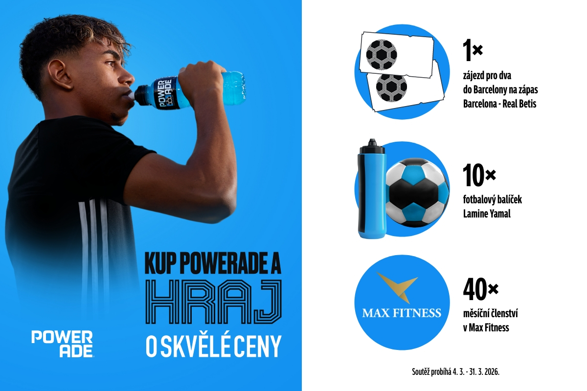 Hraj o zájezd do Barcelony na fotbal a další výhry