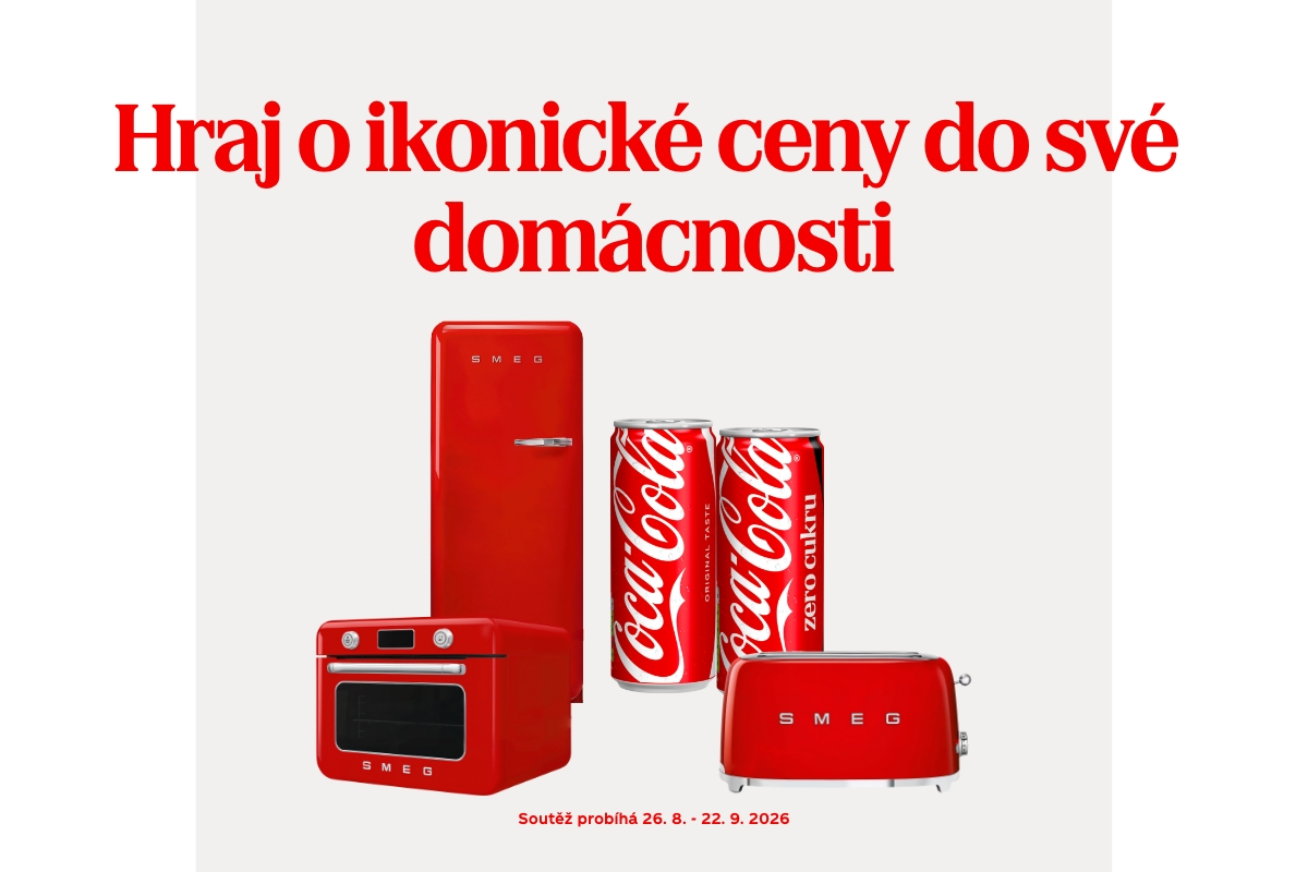 Hraj o ikonické ceny SMEG & Coca-Cola