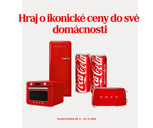 Hraj o ikonické ceny SMEG & Coca-Cola