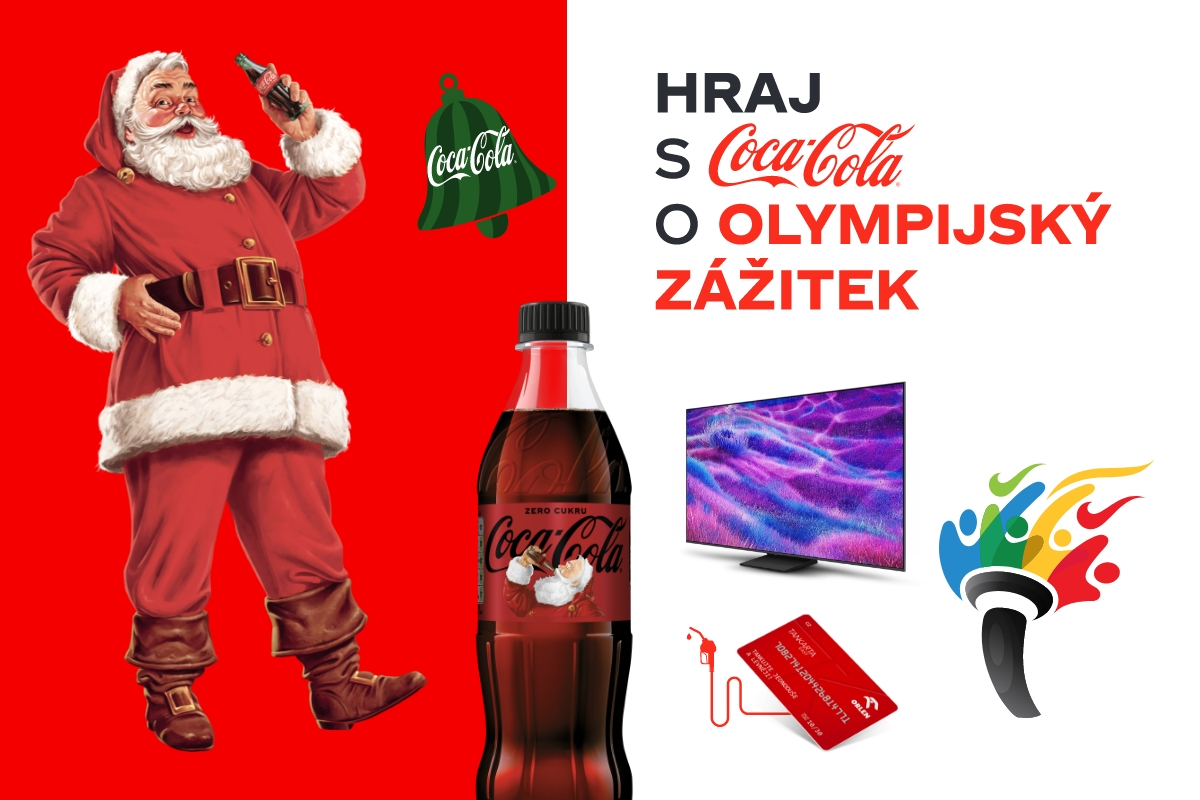 Hraj o Olympijský zážitek a další výhry s produkty Coca-Cola